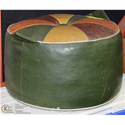 VINTAGE FOOT STOOL MULTI COLORED