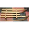 Image 1 : DUTCH HANDMADE WOODEN CHILDS SLED