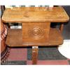 Image 1 : WOOD STAND END TABLE