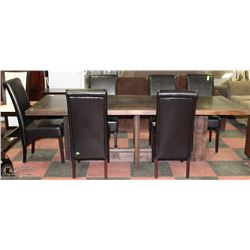 WOOD EXTRA LARGE WOOD DINING TABLE WITH