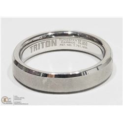 TUNGSTEN CARBIDE MEN'S RING SIZE 8