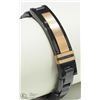 Image 1 : STAINLESS STEEL 2-TONED 10 DIAMOND MEN'S BRACELET