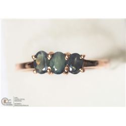 10K YELLOW GOLD GENUINE ALEXANDRITE RING