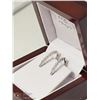 Image 3 : 14K WHITE GOLD DIAMOND EARRINGS