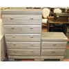 Image 1 : CHEST OF DRAWERS AND MATCHING END TABLE