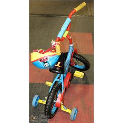 THOMAS AND FRIENDS KIDS BIKE W/ THOMAS HELMET