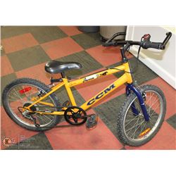 CCM MUSTANG ORANGE KIDS BIKE