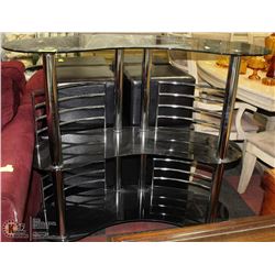 BLACK AND CHROME OSCAR BAR