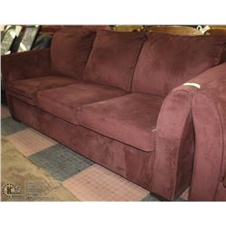 ON CHOICE: CLOTH 3 SEAT SOFA 83"X35"