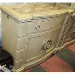 DESIGNER 1 DRAWER, 2 DOOR  SIDEBOARD 19"X46"X38"H