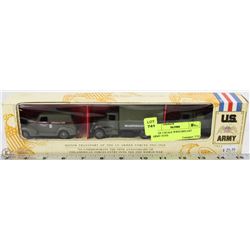 SET OF 3 SCALE WWII DIECAST ARMY TOYS