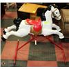 Image 1 : 1940S-50S MADE IN ENGLAND METAL ROCKING HORSE