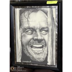 ALLEN DAVIDSON CANVAS PRINT OF A SKETCH OF JACK