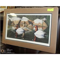 THE CHALLENGE PRINT 4859/5300 SIGNED BY