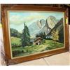Image 1 : RENE D'AOUST FRAMED OIL ON CANVAS PICTURE
