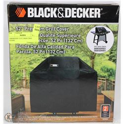 NEW B&D 52" PREMIUM GRILL COVER