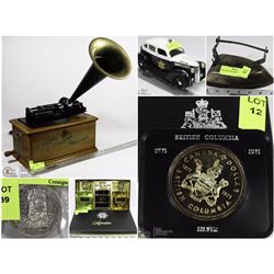 FEATURE ANTIQUES COLLECTIBLES COINS AND MORE...