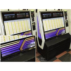 FEATURE VINTAGE RECORD PLAYER JUKE-BOX LOADED