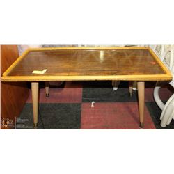 MID CENTURY MODERN 34” X 16” COFFEE TABLE