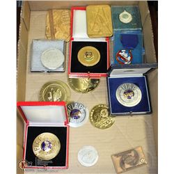 FLAT OF INTERNATIONAL MEDALS FOR PHOTOGRAPHY