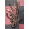 Image 1 : LOT OF 5 VINTAGE HAND TOOLS INCL LARGE WRENCH