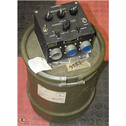 VINTAGE REMOTE CONTROL FOR  MILITARY TANK WITH