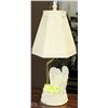 Image 1 : WHITE/IVORY ANGEL LAMP