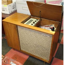 1950S MID CENTURY ELECTROHOME STEREO CONSOLE