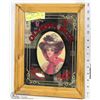 Image 1 : VINTAGE WOOD FRAMED OLYMPIA BEER MIRROR -
