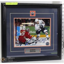 ALES HEMSKY #83 AUTOGRAPHED WITH COA ON BACK