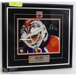 GRANT FUHR AUTOGRAPHED WITH PRO-AM WITH COA