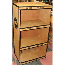 GOOSE ISLAND BEER CO WOOD STAND
