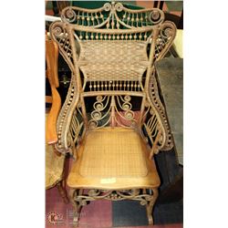 VINTAGE WICKER ROCKING CHAIR