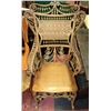 Image 1 : VINTAGE WICKER ROCKING CHAIR