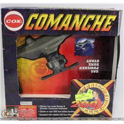 COX COMANCHE GAS POWERED HELICOPTER