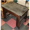 Image 1 : 1920S ARTS AND CRAFTS DESK W/ BOOK SHELF LEGS
