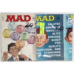 2 MAD MAGAZINE #122 AND 151 (1968 AND 1972)