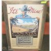 Image 1 : C.N.R. "ITS MINE" CANADA FRAMED PICTURE
