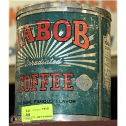 VINTAGE NABOB COFFEE CAN