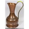 Image 1 : VINTAGE LARGE COPPER WATER JUG