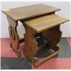 Image 1 : 2 OWL NESTING TABLES