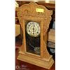 Image 1 : ANTIQUE WOOD CARVED GINGERBREAD CLOCK AS IS