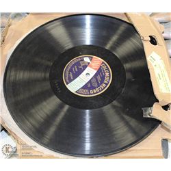 2 ANTIQUE COLUMBIA RECORDS FROM WW1 WRITTEN 1909