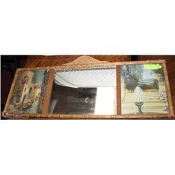 VINTAGE PICTURE WITH MIRROR