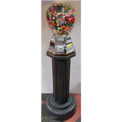 DUBBLE BUBBLE 25CENT BUBBLE GUM MACHINE ON