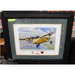 "OVER AND ABOVE" SIGNED BY ROBERT BAILEY, 33.5 x