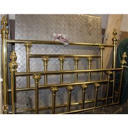 BRASS HEAD/FOOT BOARDS QUEEN SIZE