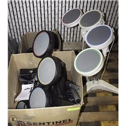 PALLET OF XBOX 360, KINECT GUITAR HERO, PS2 ,