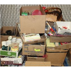 PALLET OF ASST ESTATE ITEMS INCL BAKING, KITCHEN,