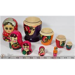 MATOUSHKA STACKING WOOD DOLL